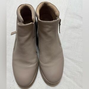 Taupe Ankle Boots by Soul